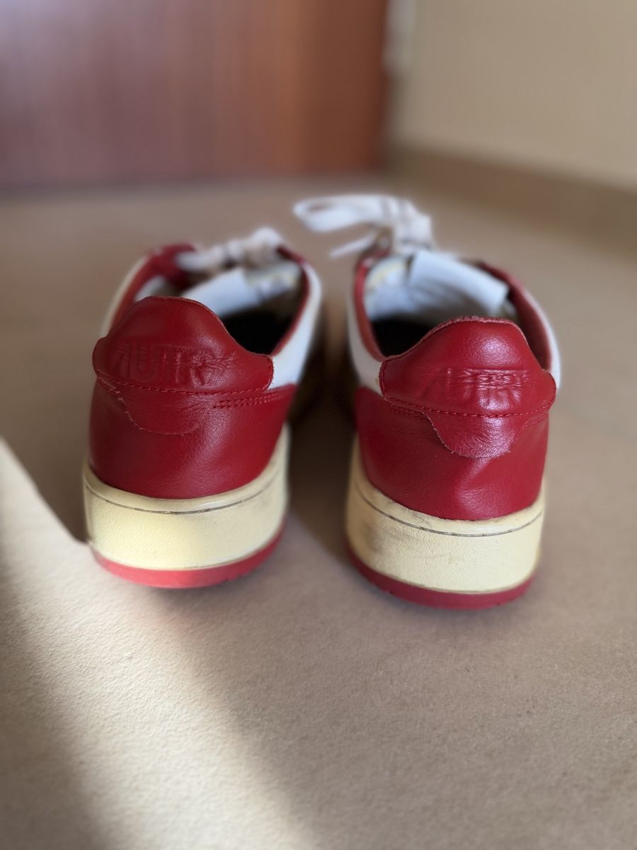 Autry Chaussures femmes: Autry baskets vintage blanches et rouges, Taille 39 – D'occasion à La Chaux-de-Fonds par cle_ll7r 2
