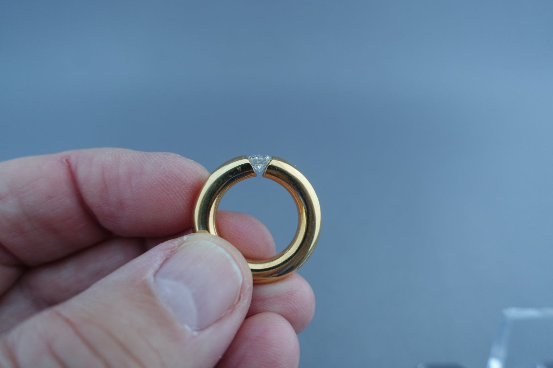 Anelli: Pneuring massiv 18 kt. Gelbgold – Usato da Kilchberg ZH venduto da dnalor11 3