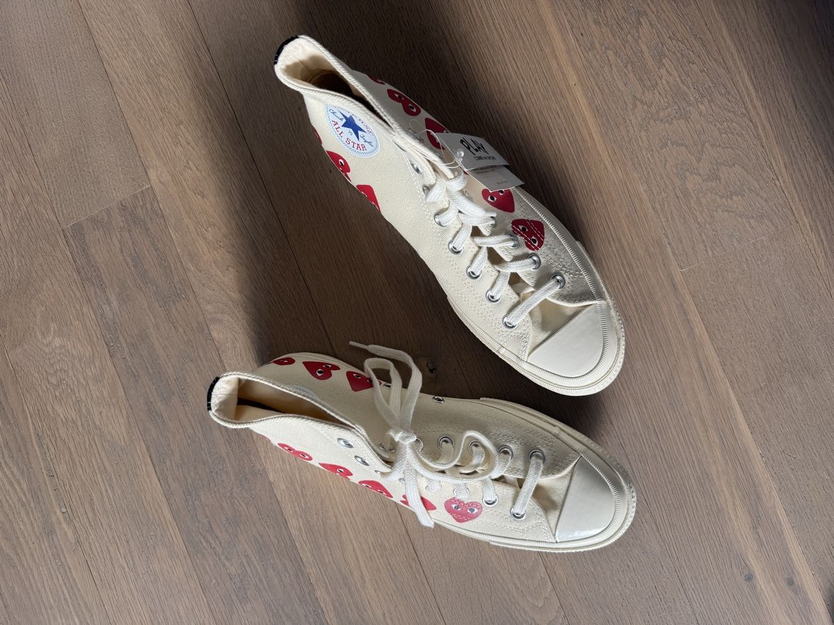 Comme Des Garcons Herrenschuhe: Comme Des Garçons Play x Converse Sneakers  – Neu (gemäss Beschreibung) aus Buchberg von chiarandrina 5