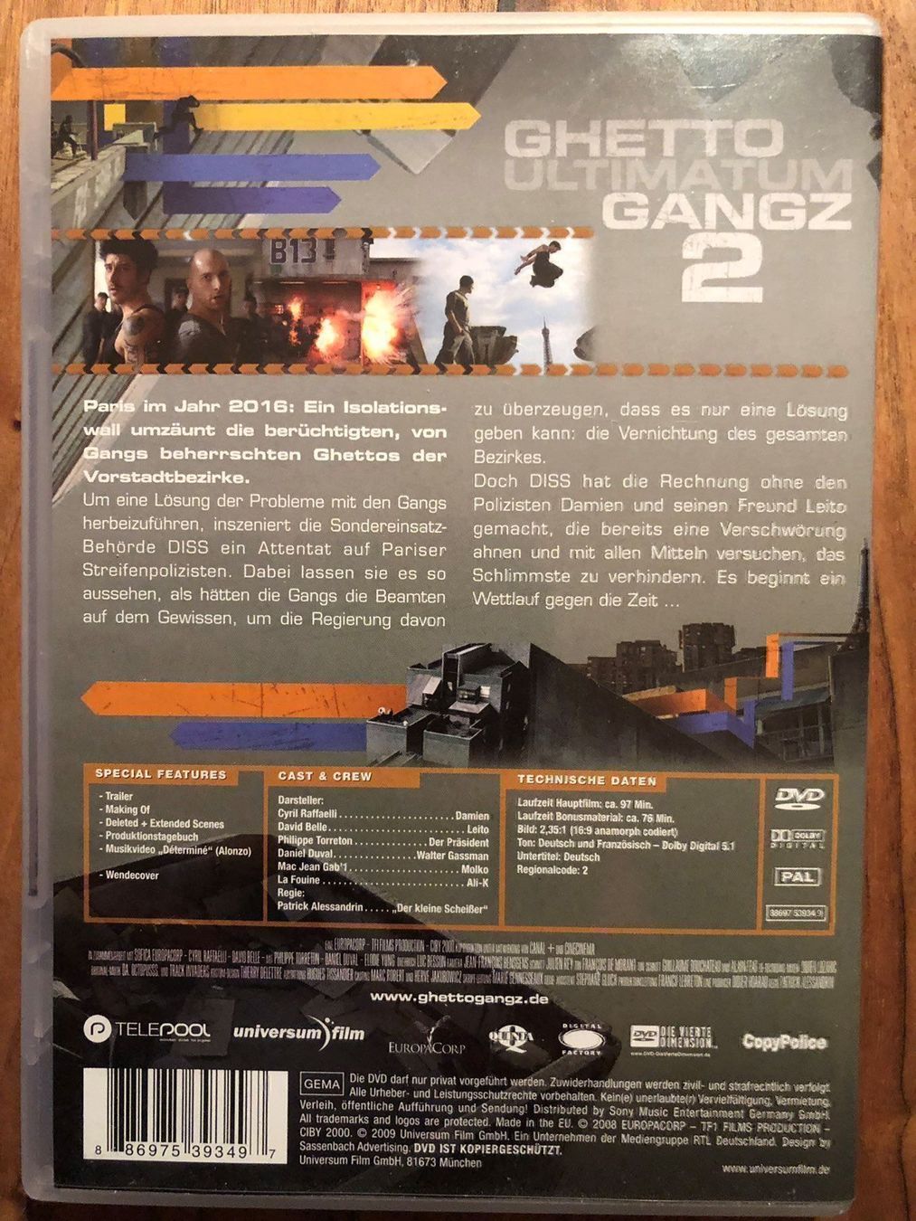 Tutti i DVDs: DVD Ghetto Gangz 2 – Usato da Belp venduto da brb66 1