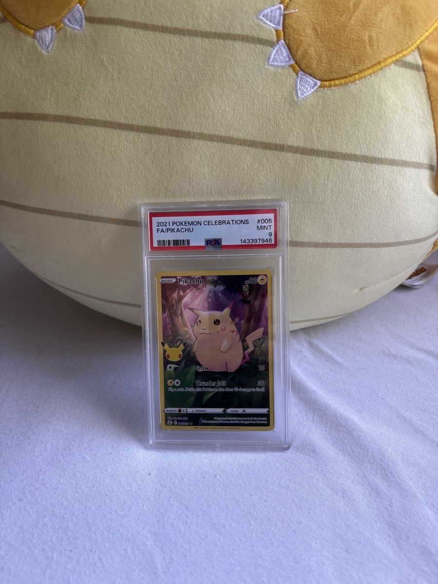 Pokémon Carte collezionabili: Celebrations Pikachu PSA 9 AB 1 CHF – Nuovo (secondo la descrizione) da St. Gallen venduto da fedetinell