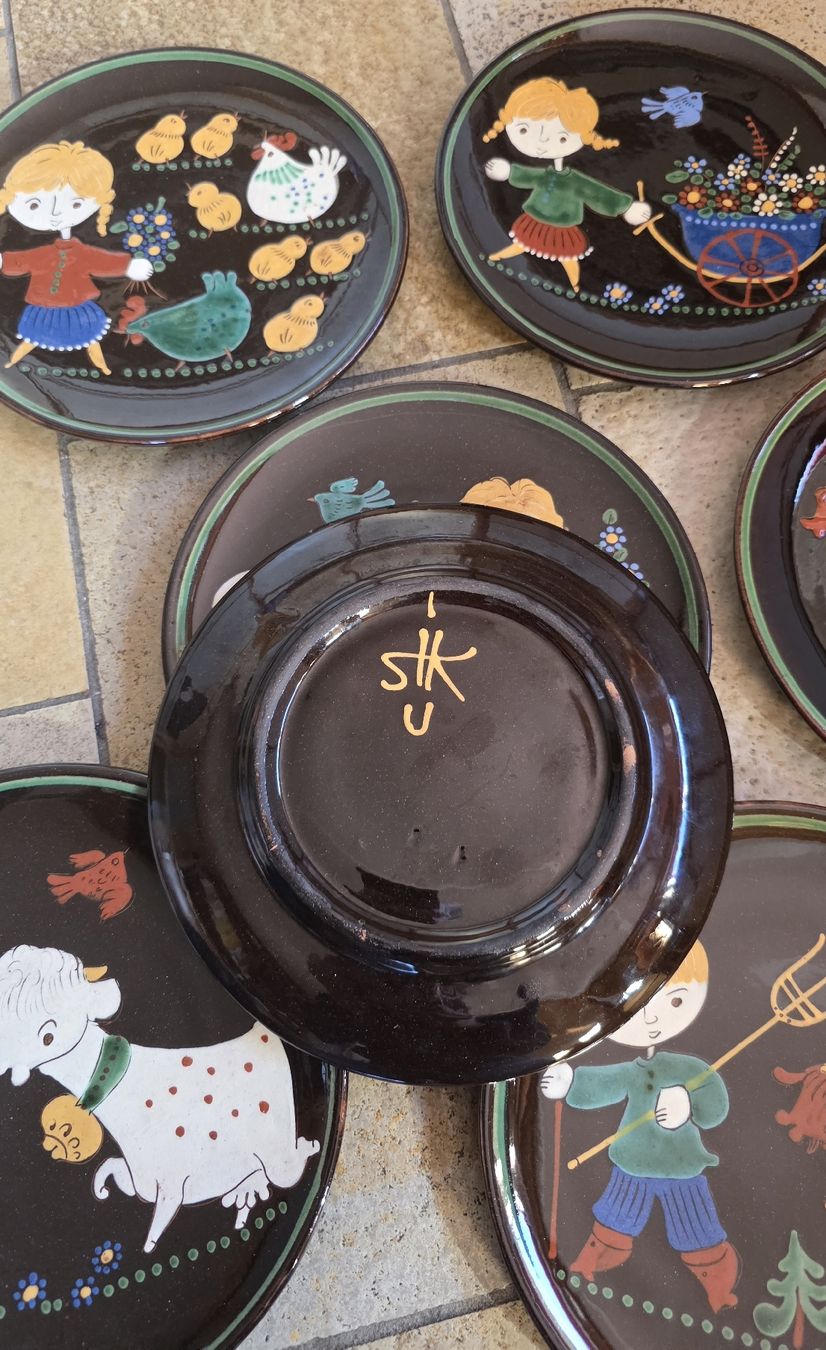 Set di piatti: Schönes Keramikset H. Steiner, Kiesen – Usato da Burgdorf venduto da Handera 9