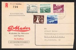 1954 Pro Patria FDC