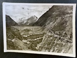 ANSICHTSKARTE BARRAGE DE GRAND DIXENEE