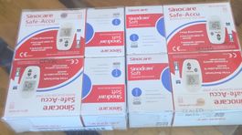 Sinocare glucomètres Safe-Accu et Sinodraw Soft lots
