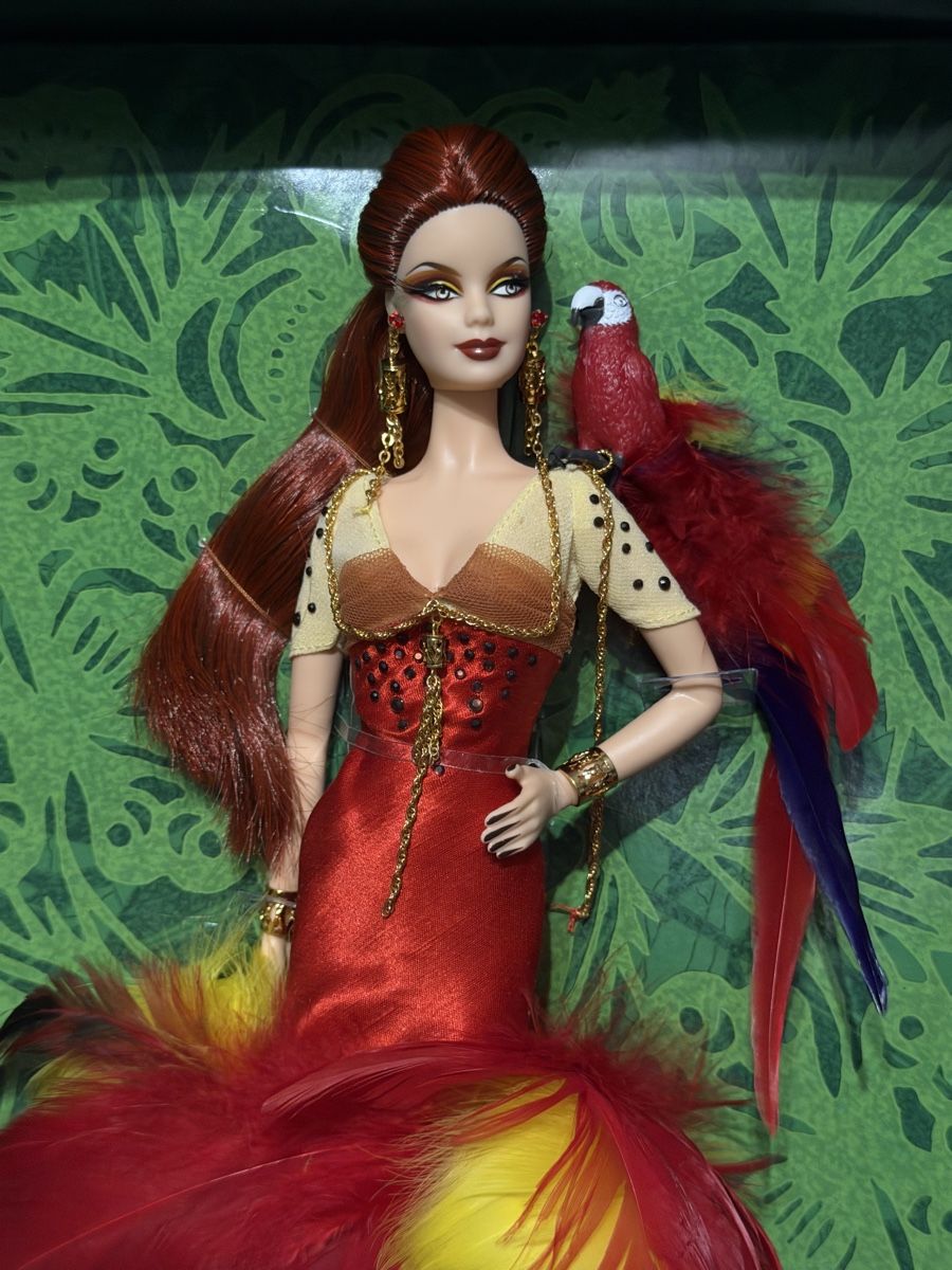 Bambole: The Scarlet Macaw Barbie – Nuovo e nell'imballaggio originale da Bürglen TG venduto da SonneMondSterne99 2