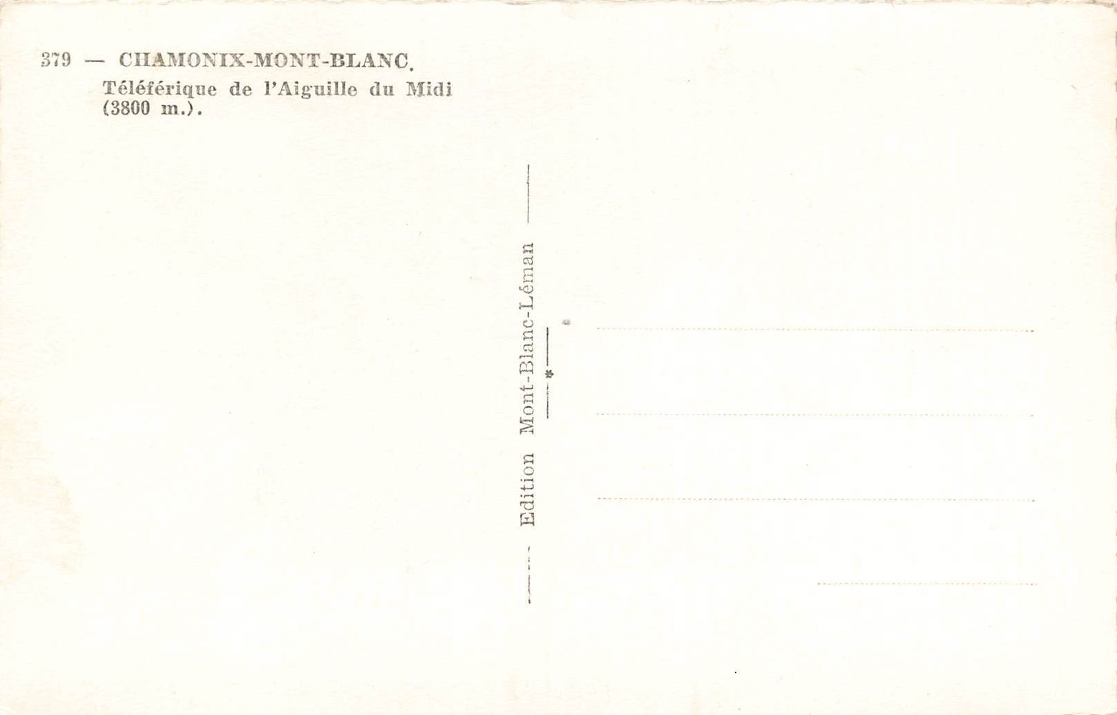 Cartes postales: Chamonix mont blanc Gondelbahn – D'occasion à Biasca par Blenio71 1