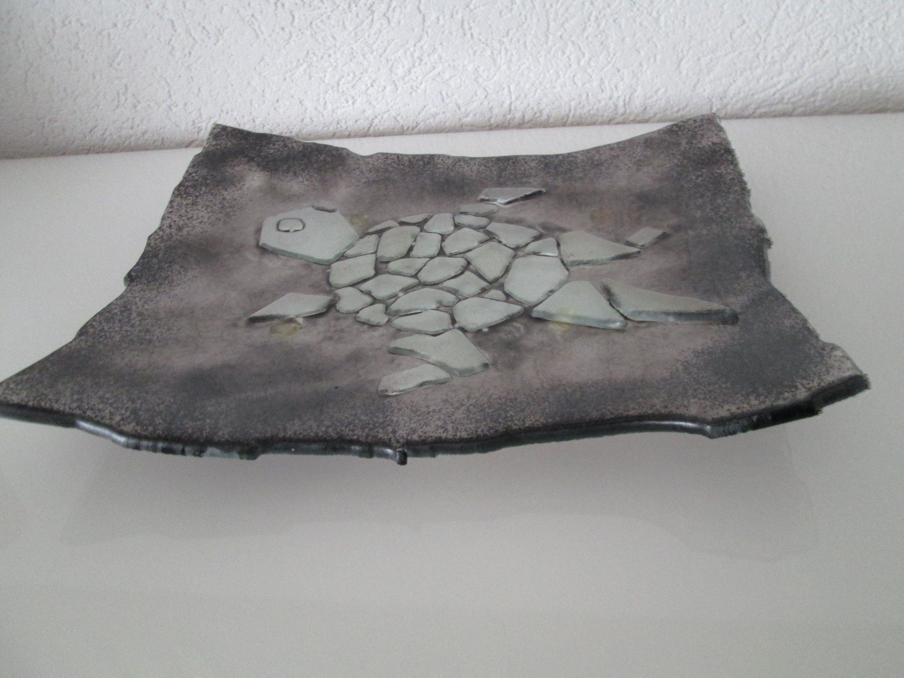 Bicchieri: Glas Deko Teller - Schildkrötenschale – Usato da Movelier venduto da ddomenika 1
