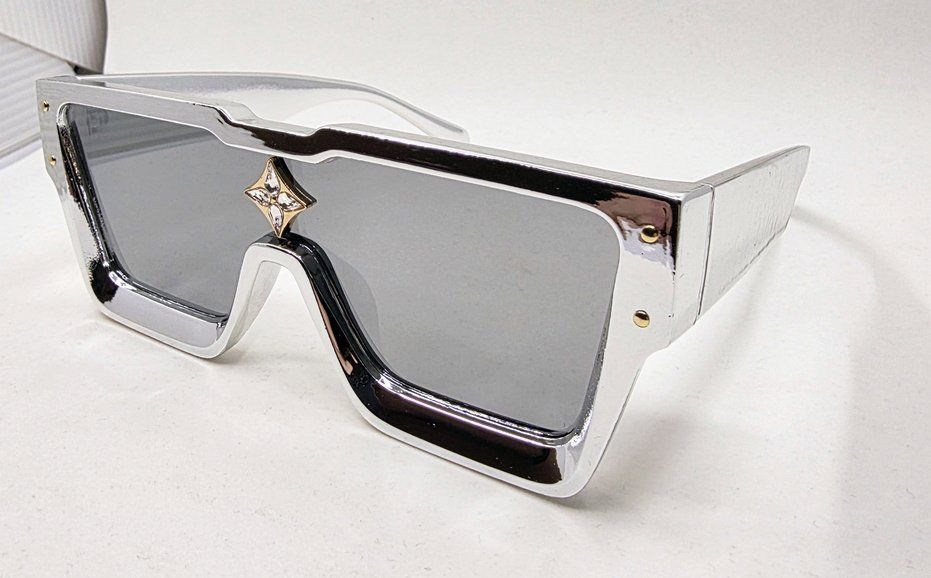 Brillen & Gläser: Jet Set 7 Chrome Star Sonnenbrille – Neu (gemäss Beschreibung) aus Zürich von Numark 1