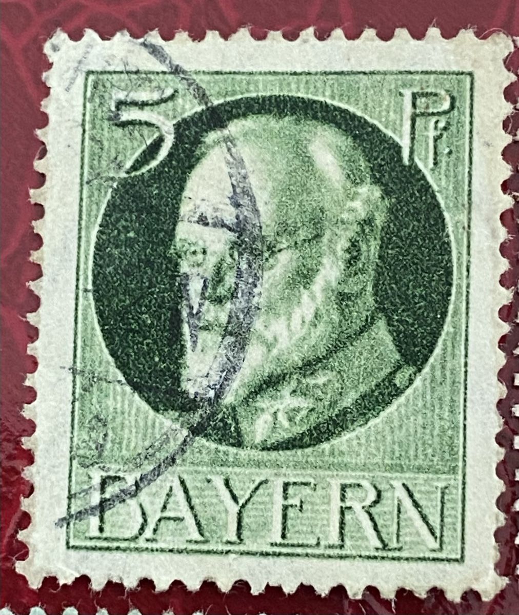 Alle Briefmarken: Timbres Bayern - Allemagne – Gebraucht aus Petit-Lancy von Solcarm 2