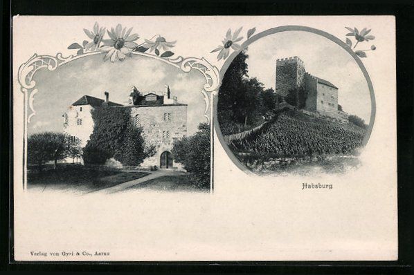Cartoline postali: AK Habsburg, Schlossansichten – Usato da Berlin venduto da bartko-reher