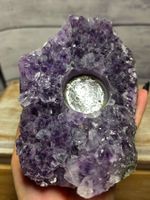Amethyst Teelicht Halter F 850g