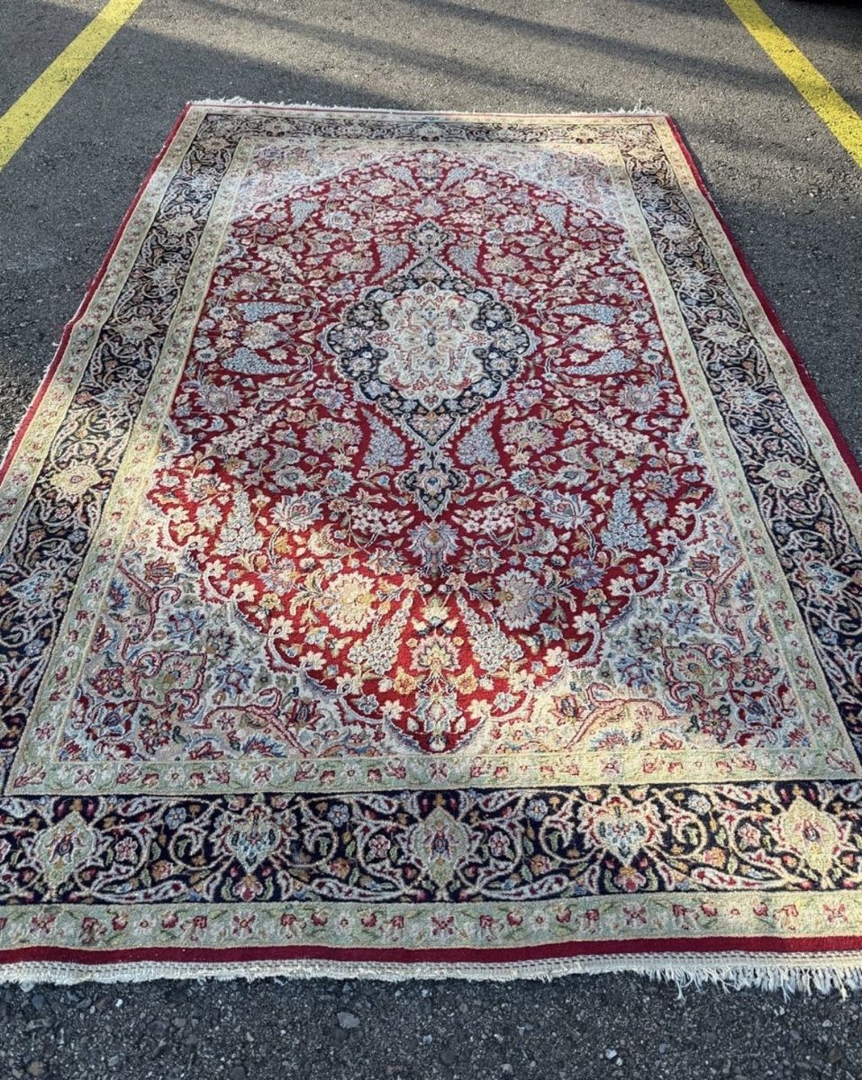 Tappeti: Wunderschöner originaler Kerman-Teppich mit Signatur – Usato da Chur venduto da Mohammad.miga 9
