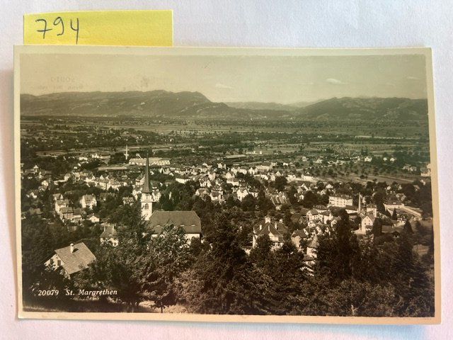 Cartes postales: alte Ansichtskarte St. Margrethen – D'occasion à Niederwil AG par dahu75