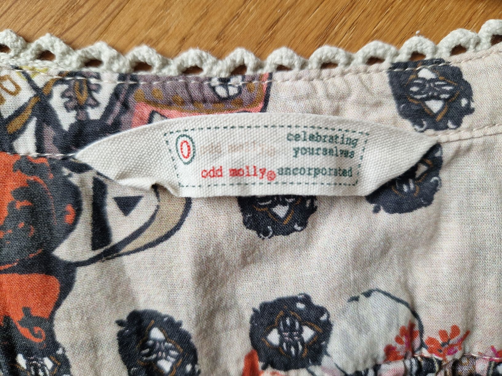 Odd Molly Robes: Kleid mit 3/4-Ärmel Gr. S – D'occasion à Hochdorf par Litchy 1