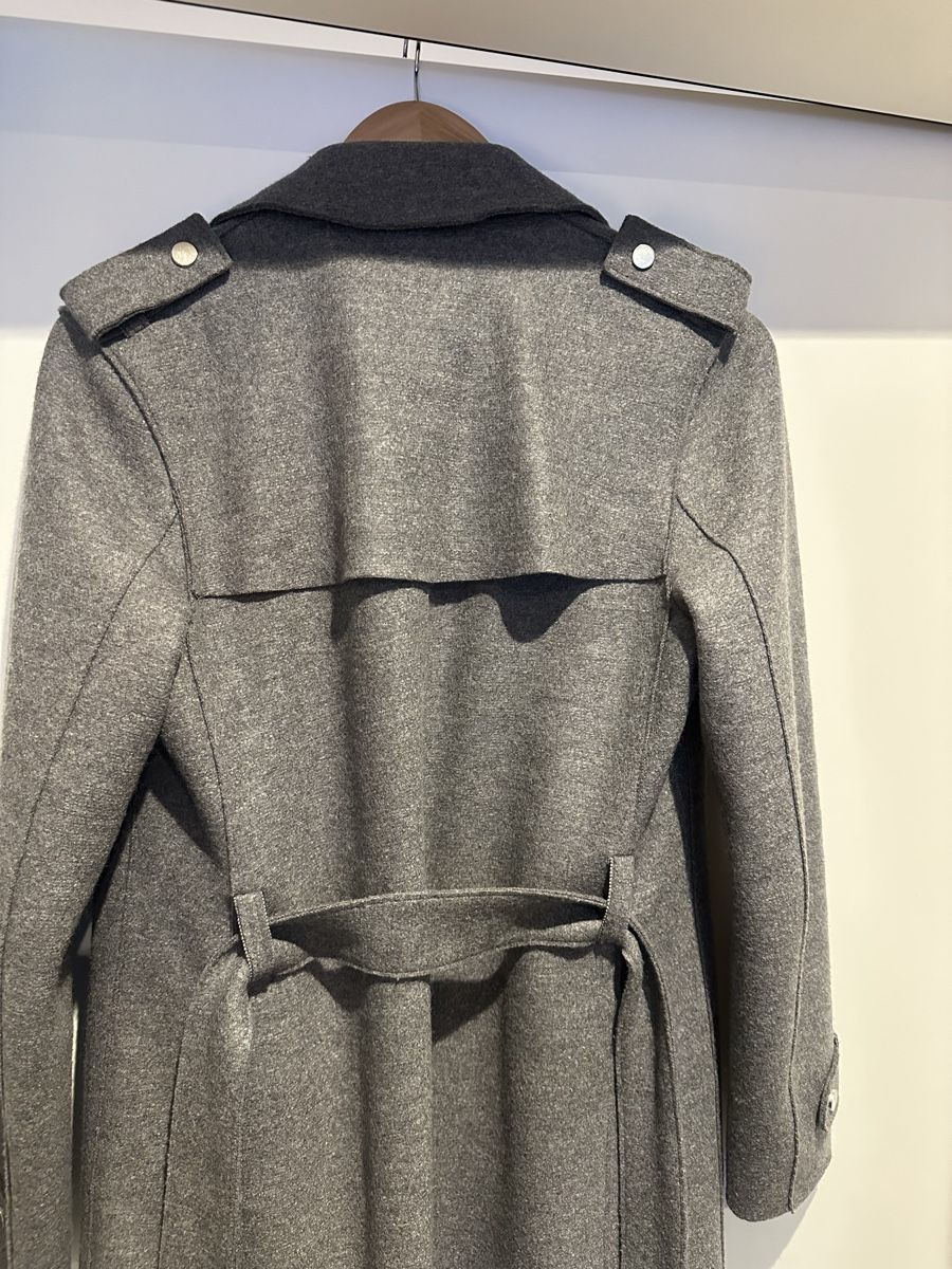 Harris Wharf London Cappotti: Harris Wharf London grey wool coat IT44 – Usato da St. Niklausen LU venduto da lau_259n 6