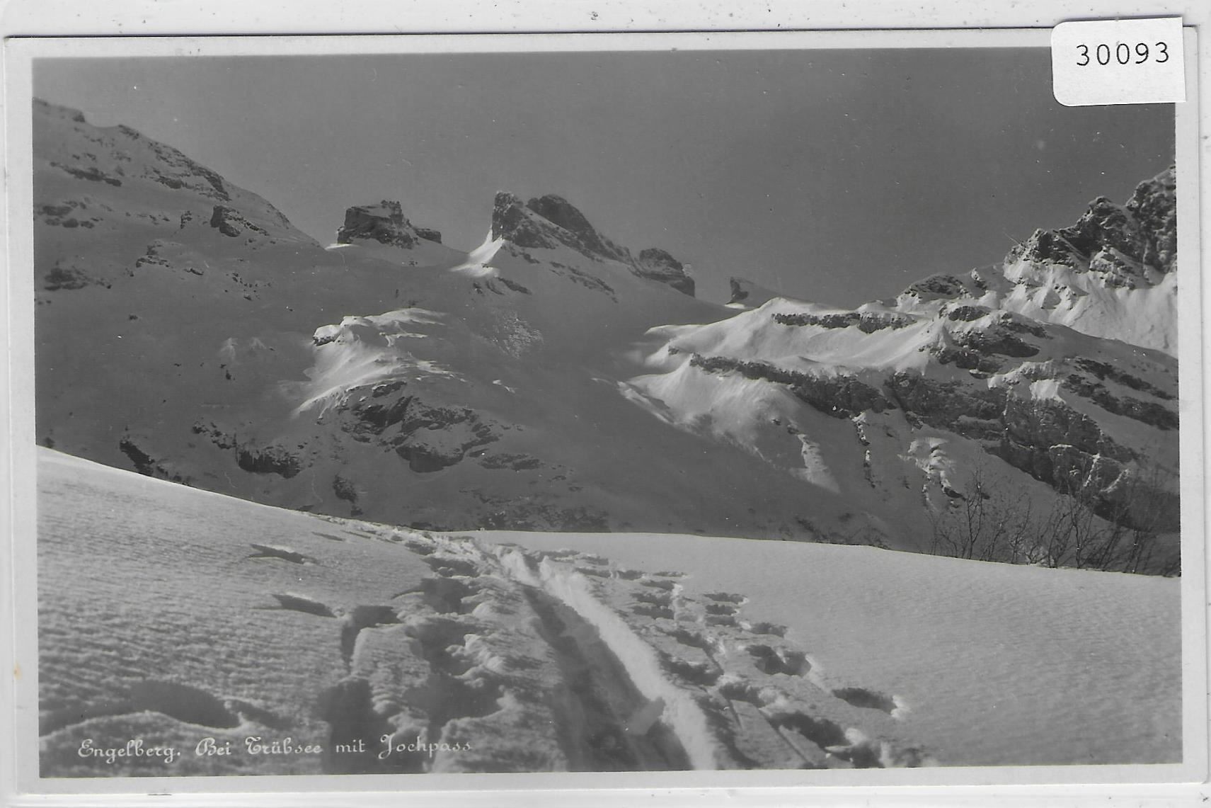 Cartoline postali: Engelberg - Bei Trübsee mit Jochpass – Usato da Ettingen venduto da Kartenplanet