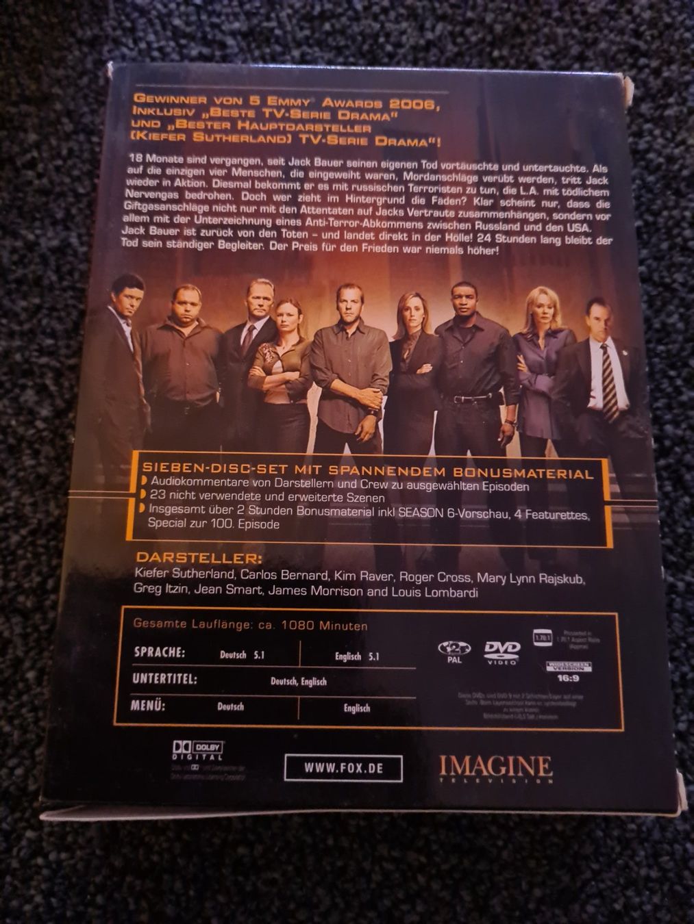 Tutti i DVDs: 24 STAFFEL 5 – Usato da Ruswil venduto da jan_bxl5 1