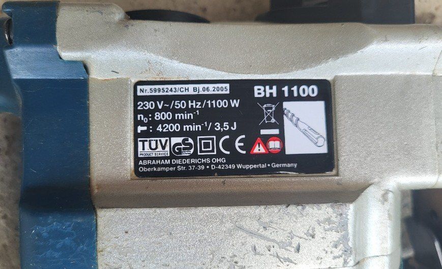 Trapani: Marteau perforateur - Bohrhammer – Usato da Gletterens venduto da rit_xz2j 2