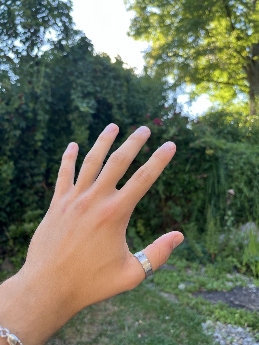 Ringe: Modischer Ring aus Edelstahl 21mm sliber-Optik – Neu (gemäss Beschreibung) aus Tägerwilen von Alexander716 3