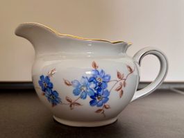 Niedliches Milchkännchen Milchkanne alt mit Blumen Seltmann