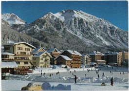 LENZERHEIDE Lenzerhorn, Eislauf, Auto