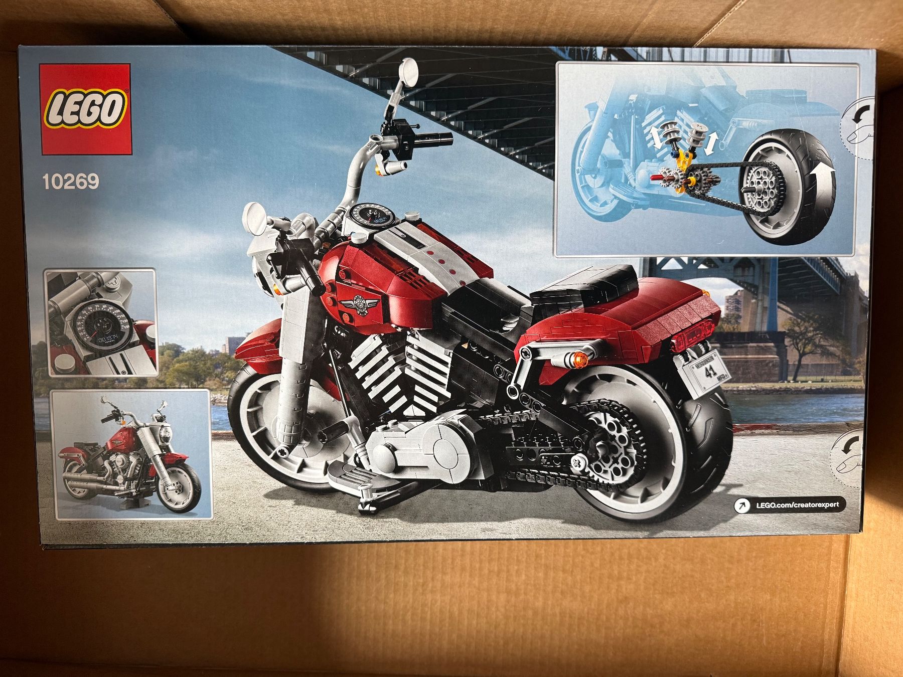 Lego Kit di costruzioni: Lego 10269 - Harley-Davidson - Fat Boy – Nuovo e nell'imballaggio originale da Basel venduto da zekzek 1