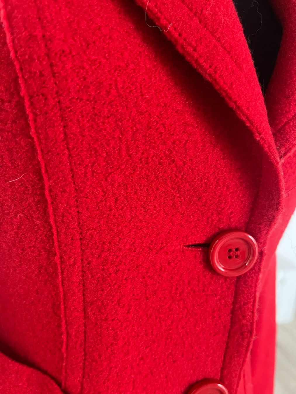 Jacken: Veste rouge en laine – Gebraucht aus Seiry von vanille08 2