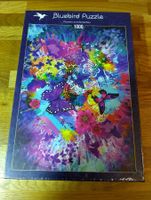 1000er Bluebird, Blumen und Schmetterlinge