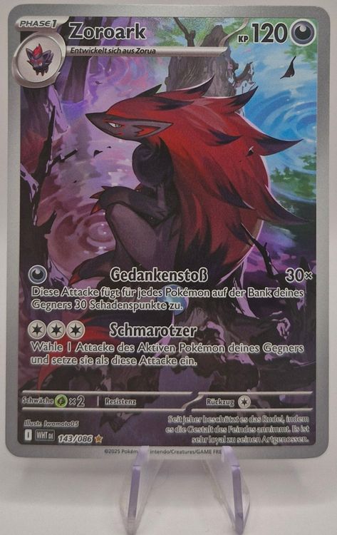 Zoroark / Weisse Flammen / White Flare / WHT 143 (Neu (gemäss ...