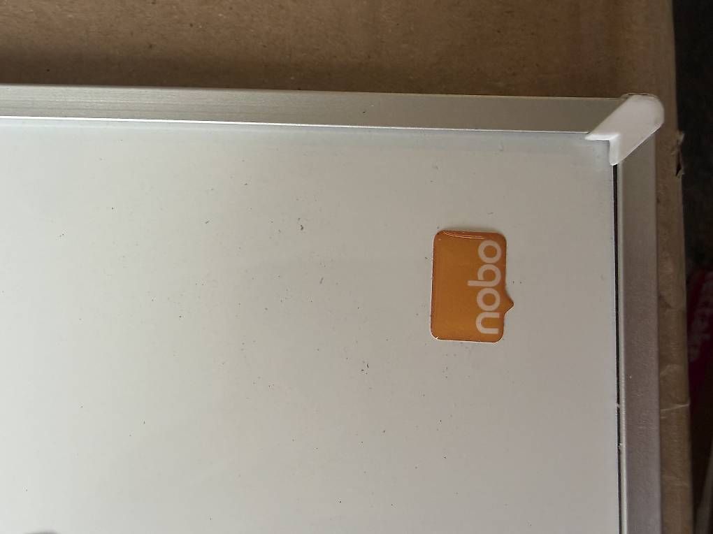 Wandtafeln: Neues Nobo Whiteboard 100x200cm, weiss – Neu (gemäss Beschreibung) aus Necker von liq24 7