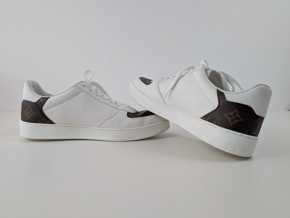 Louis Vuitton Scarpe da uomo: LOUIS VUITTON Rivoli Monogramm Sneaker Weiss – Usato da Schaffhausen venduto da Restwert_SH 2