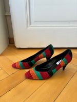 FENDI PUMPS MIT BUNTEN STREIFEN Gr.39.5