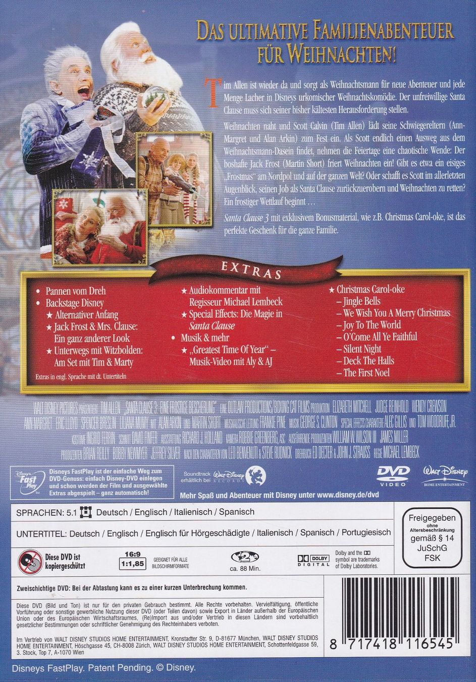 Tutti i DVDs: DVD ab Fr. 1.--, Santa Clause 3 – Usato da Lausen venduto da Mondeo10628 1