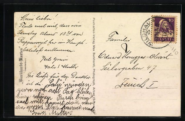 Cartoline postali: Wildhaus, Ortsansicht mit Schönenbodens – Usato da Berlin venduto da bartko-reher 1