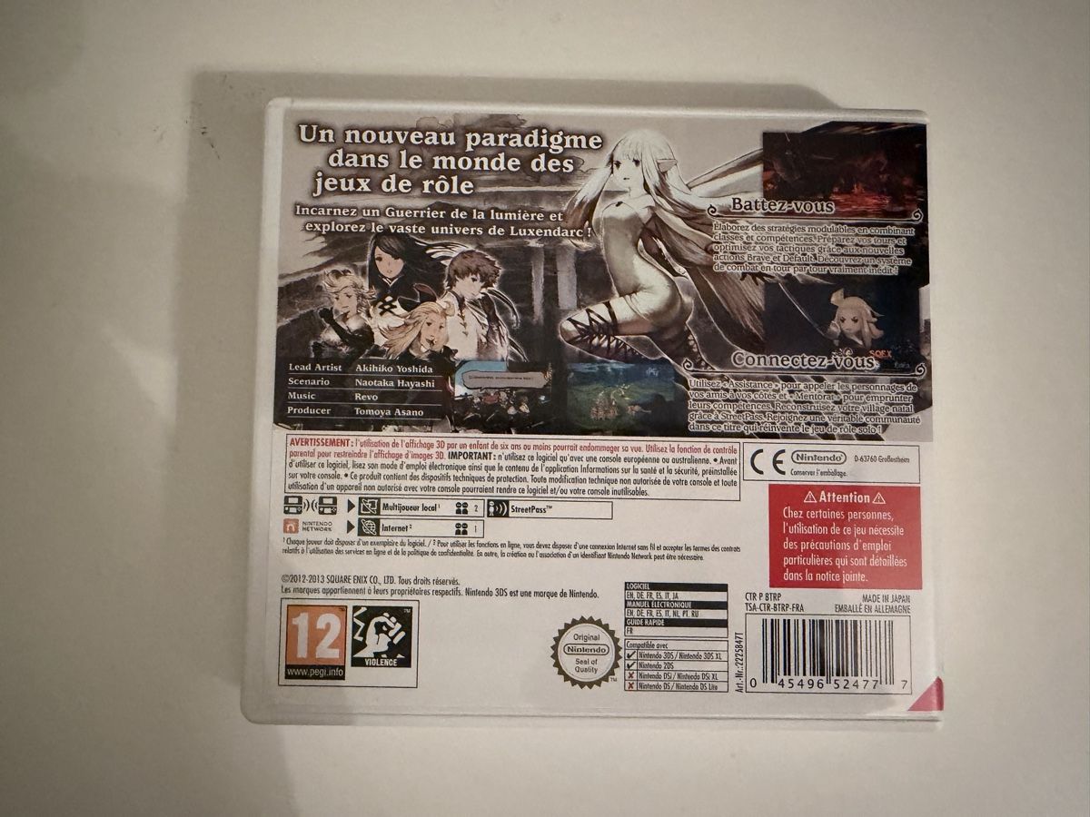 Nintendo Spiele: Bravely Default 3DS – Gebraucht aus Morges von sam_2p69 1