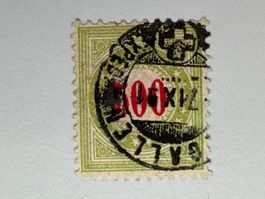 Portomarken J28a gestempelt
