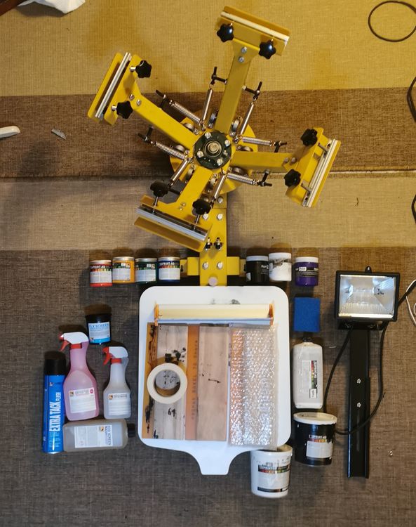 Siebdruck vier farben Karussell inklusive extras (Gebraucht) in Zürich ...