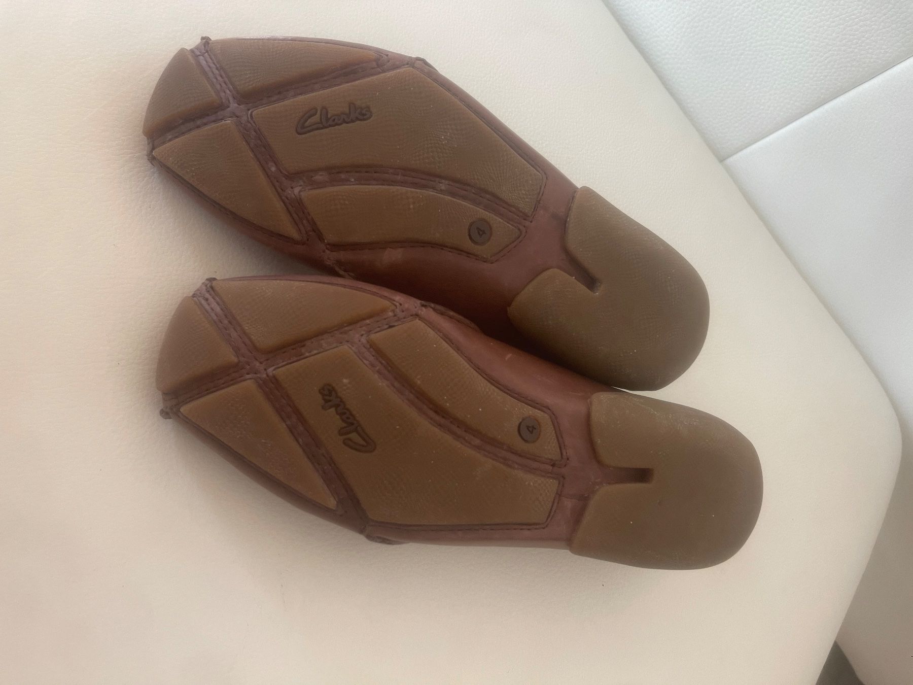 Clarks Scarpe da donna: Clarks Ballerina Leder braun 37 – Usato da Dietikon venduto da Nieselchen 4