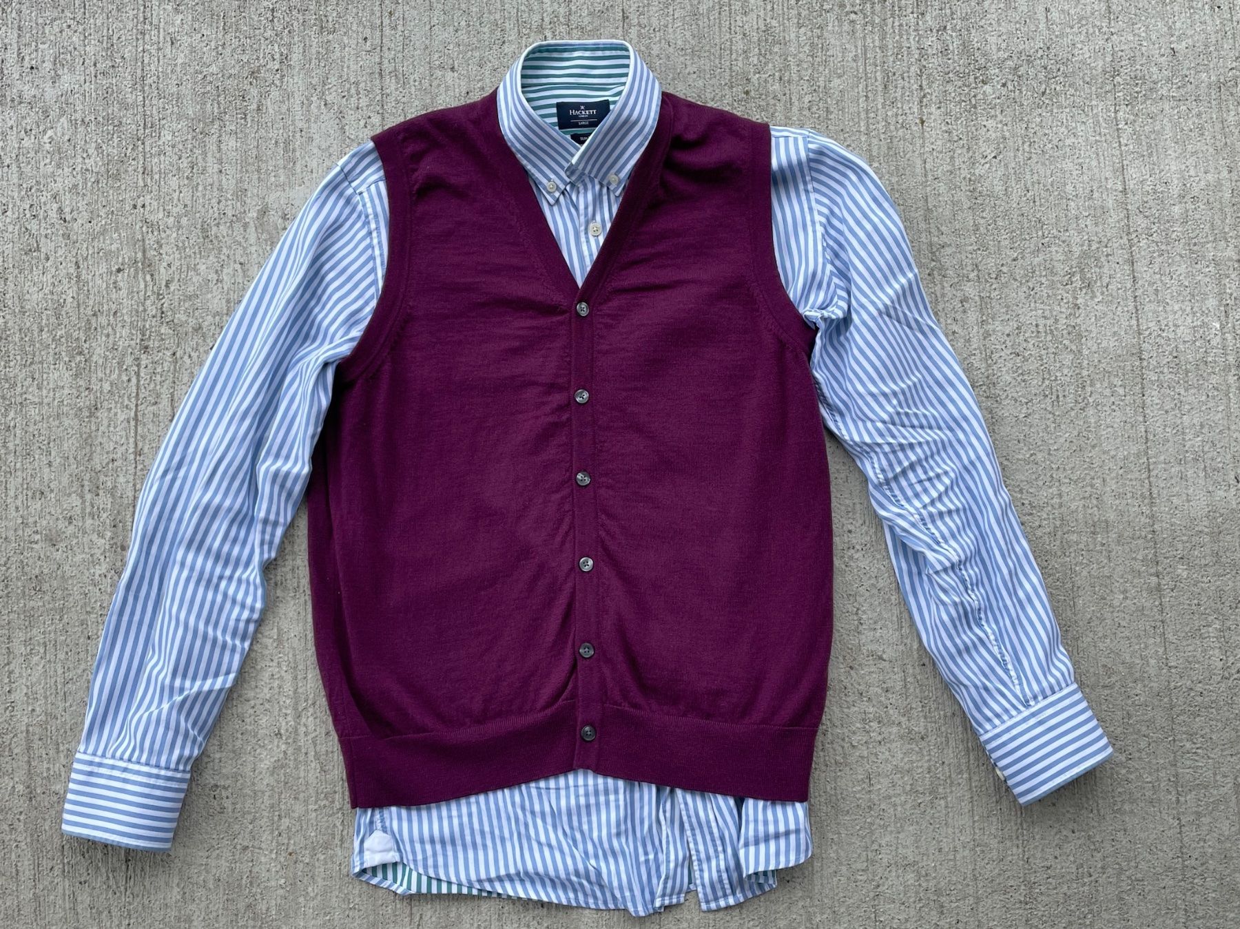 Gilets & Westen: Weste Charles Tyrwhitt, Merino, Gr. M – Gebraucht aus Winterthur von Tabalugi