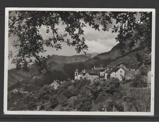 Ansichtskarten: VERDASIO , CENTOVALLI  1959  (L – Gebraucht aus Ruggell von Masescha