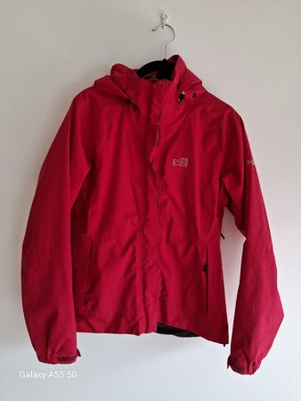 Veste imperméable Millet Gore-Tex rouge taille S femme 