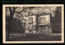 AK Zürich, Mädchen-Institut Graf, 1924