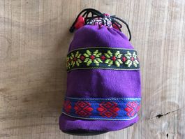 STOFF / TASCHE  SCHMUCKTASCHE  LILA