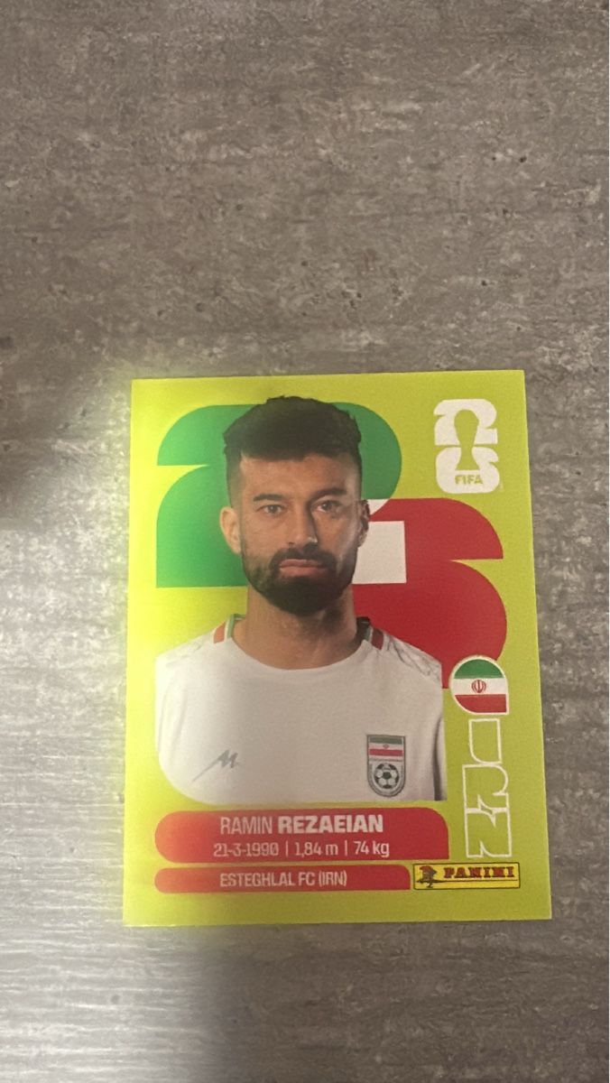 Panini Carte collezionabili: IRN 7 , FIFA WORLD CUP 2026 PANINI  – Nuovo (secondo la descrizione) da Frauenfeld venduto da 1PegPeg1