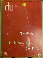576 Du Kulturmagazin Februar 1989 Kunst Plunder Volk Schweiz