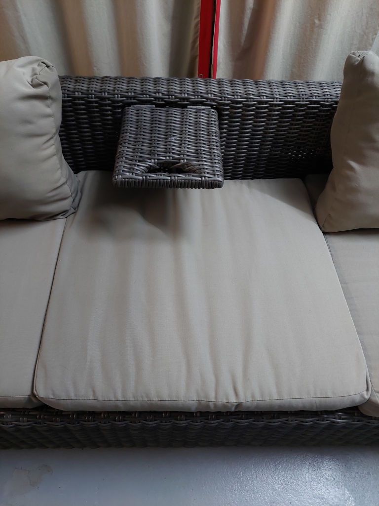 Divani: Outdoor Lounge-Sofa Anthrazit – Usato da Kirchlindach venduto da jupiter2010 2