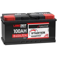 LANGZEIT Autobatterie 12V 100AH
