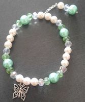 Hübsches Armband mit Schmetterling Anhänger, Neu!