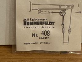 Sommerfeldt 408 Radspannwerk Spur N